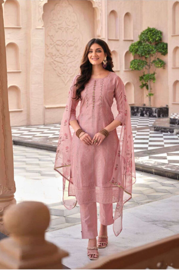 loom- Designer handwork collection, 3pcs set - Pastel peach