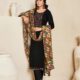 Salwar Material Online | Rayon Slub Embroidery Salwar Material