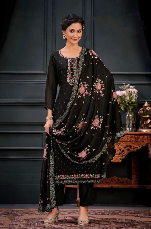 Salwar Material Online | Designer Georgette Embroidered Salwar Material