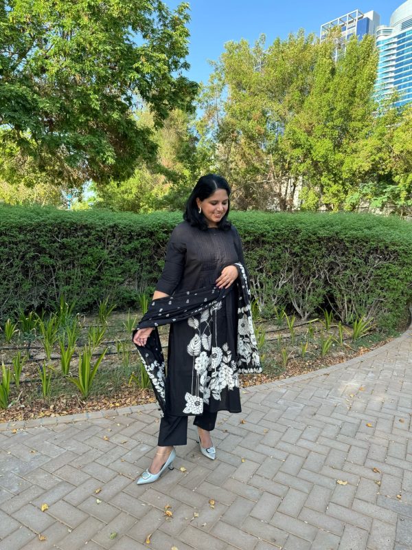 Triv Cotton Salwar Set, 3pcs