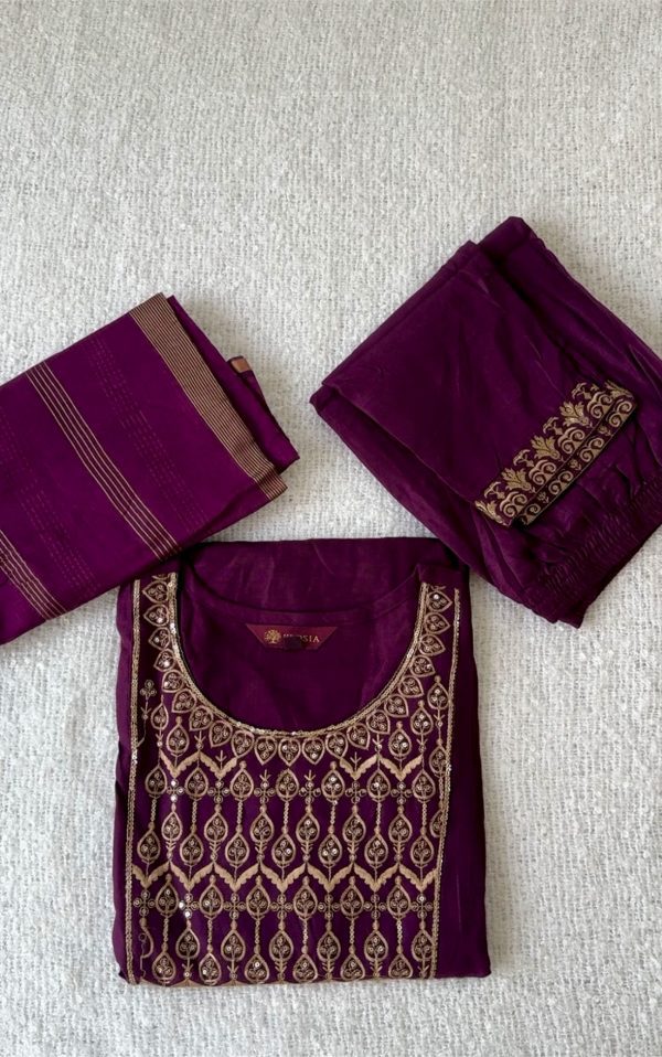 Dyle Rayon Kurti Pant With Dupatta