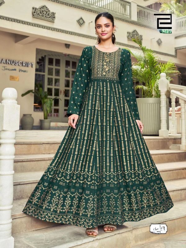Anaya Rayon Anarkali Kurti